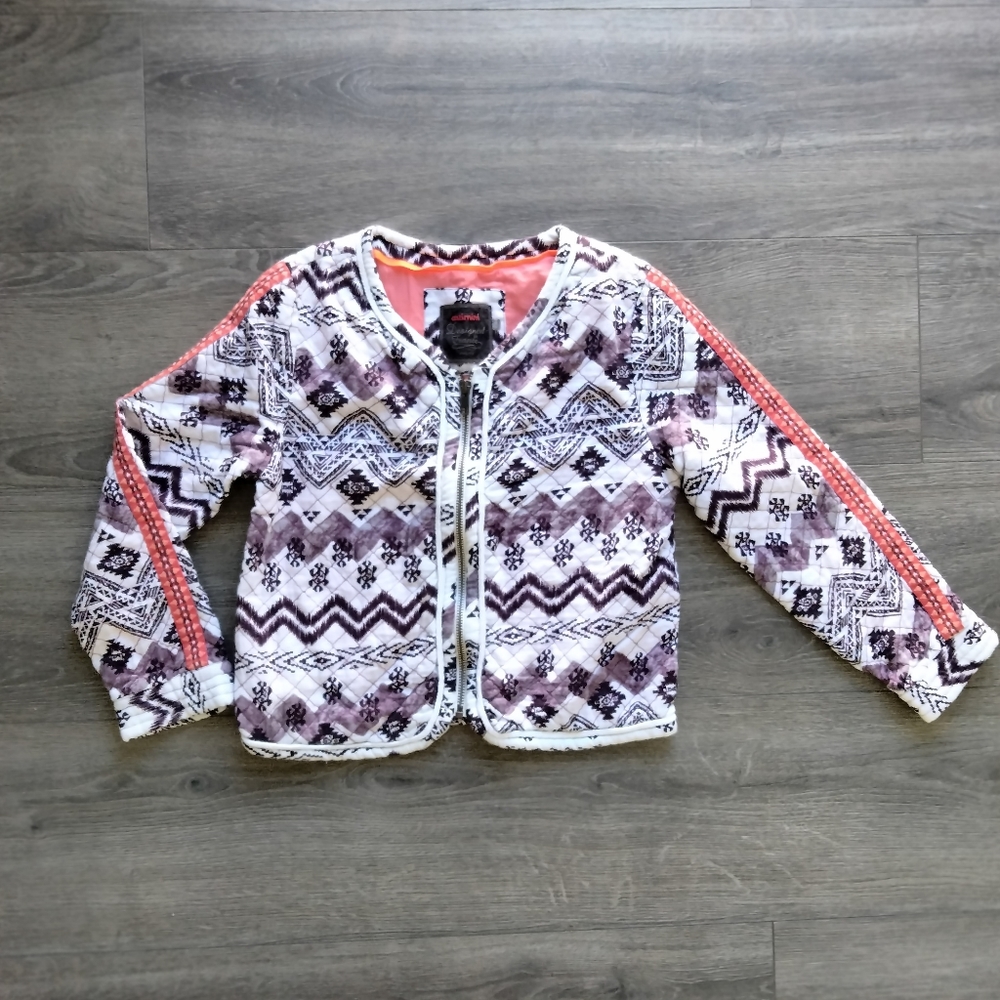 Catimini Kids Zipper up Jacket Coat Size 8 Designed in France